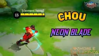 NEON BLADE🔥❤ - CHOU EDIT | MOBILE LEGENDS 『GMV/EDITS』