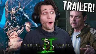Mortal Kombat II - Trailer 2 REACTION!!