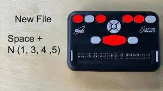 Orbit Reader 20 - Using File Manager