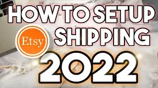 HOW TO SHIP ORDERS ON ETSY! ETSY SHOP FOR BEGINNERS! HOW TO PRINT SHIPPING LABELS AT HOME!