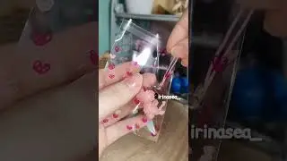 дракон из бисера амигуруми, упаковка заказа 
