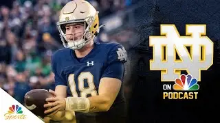 Steve Angeli discusses replacing Sam Hartman; Sun Bowl preview | ND on NBC Podcast | NBC Sports