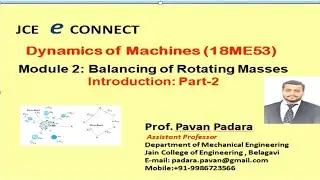 DOM : Balancing of Rotating Masses (Part-2)