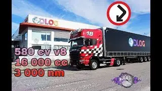 SCANIA R580 EDIÇAO LIMITADA  18 MOTO GP *580CV* 3000Nm* |ArtCar
