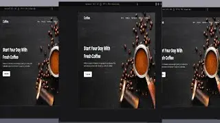 How To Make A Responsive Coffee Shop Website Design HTML CSS