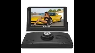Nawigacja 7 + Kamera  Rejestrator trasy. Testy. Dzień. ALGA 79 HD DVR.