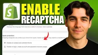 How to Enable Or Disable Google ReCAPTCHA On Shopify Store (Tutorial 2026)
