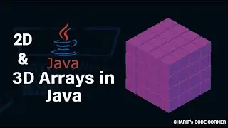 Java Basic Code - 2D Array, 3D Array ( English Tutorial )