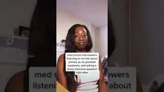 Med school interviews😂 just kidding😢😭 #shorts #medschool #medschoolinterview | TikTok: maame_abba