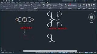 AutoCAD mirror ve offset komutları-7.bölüm-4.ders
