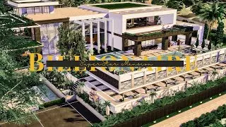 The Sim 4 -  SuperStar Mansion - Billionaire 4 RENOVATION | TourHouse Cinematic |