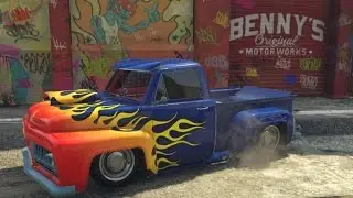 GTA Online\Тюнинг Benny's Vapid Slamvan