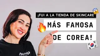 🌟 ¡Recorrí la tienda de skincare más famosa de Corea! 🇰🇷✨