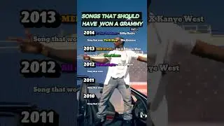 Songs that should have won a grammy part 3