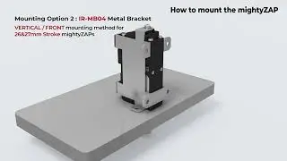 How to mount mightyZAP (IR-MB04)