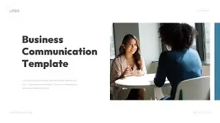 Business Communication Presentation Template Free Download