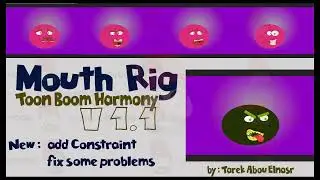 Mouth Rig V1.1 Toon Boom Harmony 20