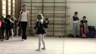 Gymnastics at Evrika School in Bishkek