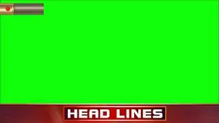 Breaking News Lower Third Green Screen Head Lines Live Ticker English Urdu Free Copyright