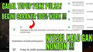 CARA AMPUH !!! GAGAL TOPUP FREE FIRE PAKE PULSA 100% WORK !!!