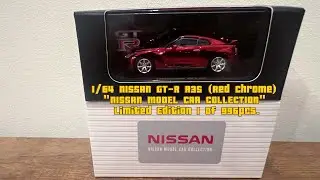 1/64 NISSAN GT-R R35 (Red Chrome) 