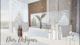 Dior Designer's House - The Sim 4 - | Cinematic Tour & Download CC |