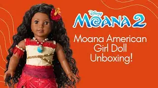 Moana American Girl Doll Unboxing/Redressing! - Birthday Haul Part 3
