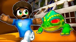 Roblox ESCAPE THE CHAMELEON OBBY!