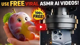 Use Free Viral ASMR AIi Videos for your TikTok Videos 