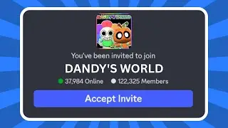 How to Join DANDYS WORLD Discord Server (UPDATED)