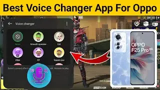 Female Voice Changer App For Pubg*Free Fire | How To Activate Voice Changer in Oppo