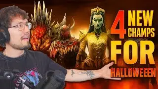 4 New Champions for 2025 Halloween 🎃 [ Raid Shadow Legends ]