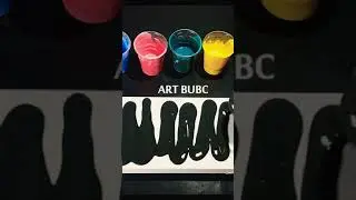Swipe Acrylic pouring abstract art for beginners / fluid art 2023 #shortvideo #shorts