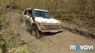 Открытие сезона 01.04.18 г. Кропоткин нива джипинг