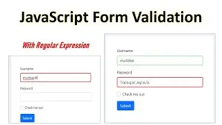 JavaScript Form Validation with Regular Expression | Hindi/Urdu