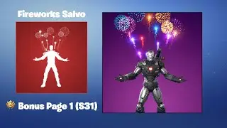 Fireworks Salvo | Fortnite Emote