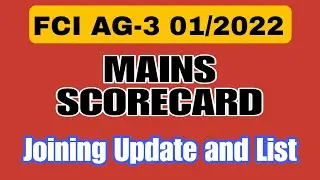 Scorecard Alert: Find Your FCI AG 3 Result Scorecard Now fci ag 3 mains