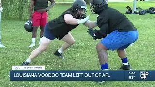 Louisiana VooDoo left out of Area Football League