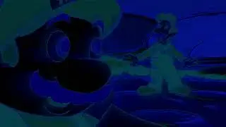 Blueified Hotel Mario Intro