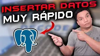 👉 CÓMO INSERTAR DATOS EN UNA TABLA - 🔴(INSERT POSTGRESQL) | ✅ Curso de Base de Datos #3