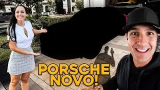 CHEGOU MAIS UM PORSCHE NA GARAGEM * VLOG EM MIAMI *