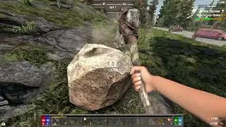 Making Friends With Giant Hornets For Free Food | 7 Days To Die Darkness Falls