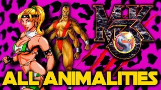 Mortal Kombat 3 (SNES) All Animalities
