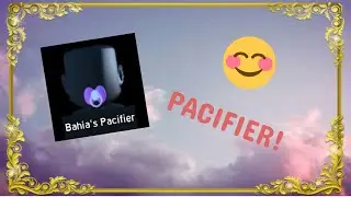 WHAT IS THE PACIFIER IN ROYALE HIGH WORTH!? - LovelyTeddy - Royale High School