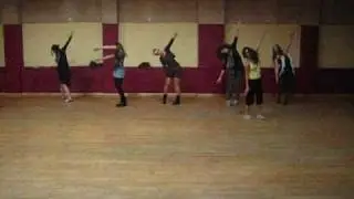 Zouk Lambada Israel ladies technique workshop with Michaela dec 2010