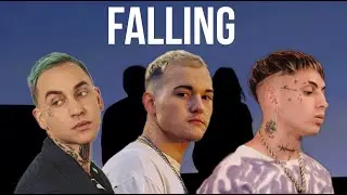 Trevor Daniel - Falling (blackbear, Khea remix) (Lyrics/Sub Español)