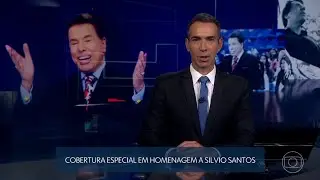 Boletim do JN: Morre Sílvio Santos (17/08/24)