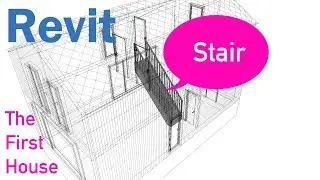 Revit First House - Part 12 - Straight Stair