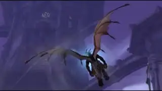 Dracthyr Flying Without a Mount in Dragonflight 10.2.5 (PTR)