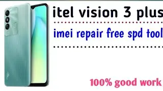 itel vision 3 plus imei repair // itel vision 3 plus (p38 pro)imei repair with free spd tool